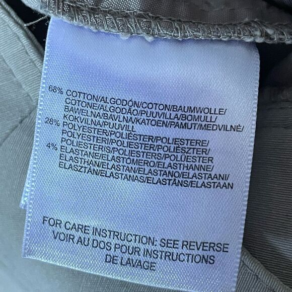 Mexx Cream Colored Wide Leg Khaki/Nylon Pants (Size: 28) - Picture 6 of 15